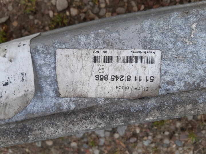 фото №7, Балка бампера передньої перед bmw e39