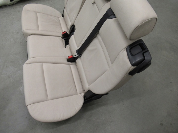 фото №9, Диван второй ряд bmw e70 x5 7 человек бежево-серый с подогревом