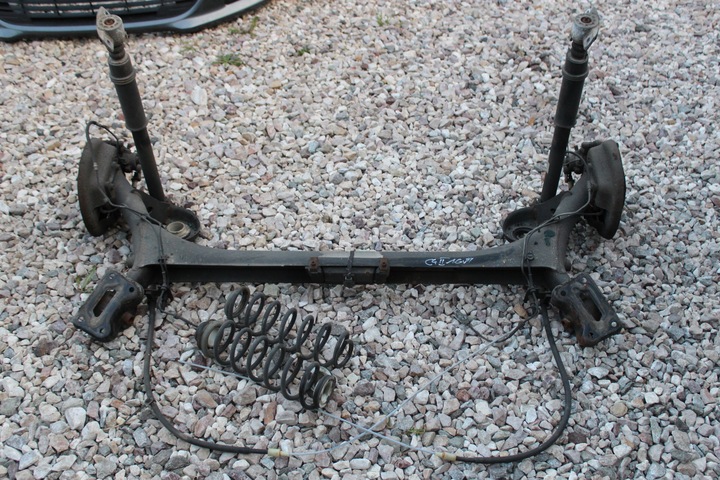 фото №1, Citroen c4 ii hb балка зад підвішування комплектні задні