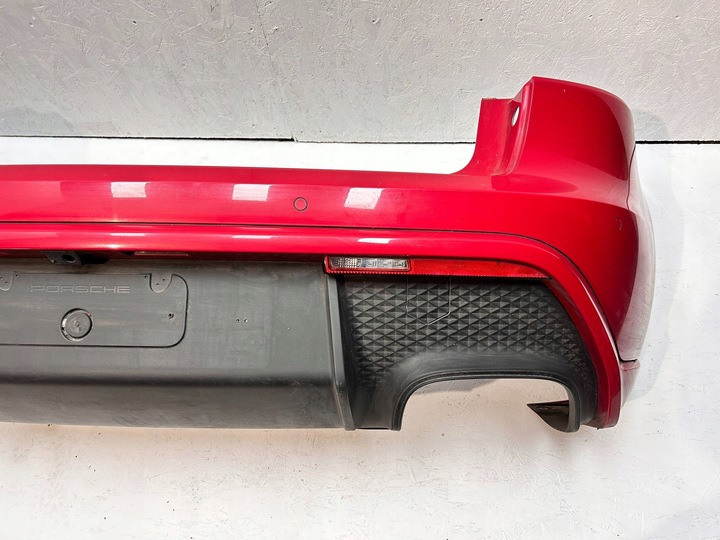 фото №6, Porsche macan рестайлінг 2022 - pod 4 pdc бампер зад задній m3c karminrot