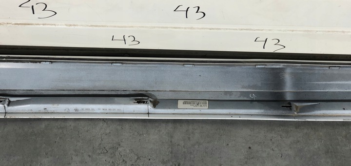 фото №14, Audi a6 c8 2018- планка порогова ліва накладка порога ліва оригінальна