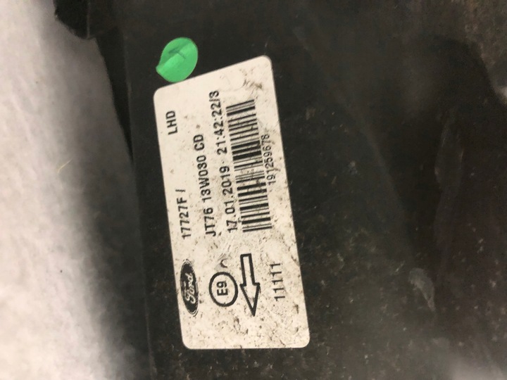 фото №8, Лампа левый перед ford courier рестайлинг jt7613w030cd