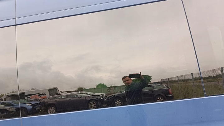 фото №1, Скло бокова ліва кузовна mercedes sprinter 907 автобус