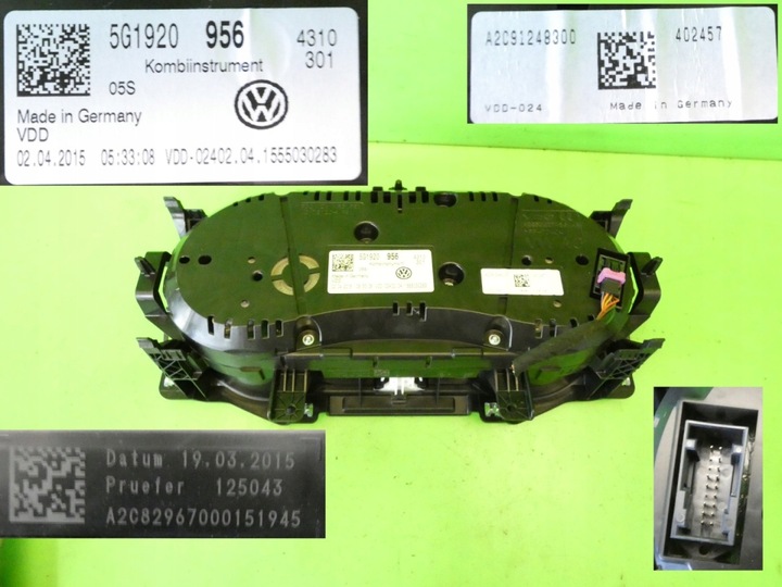 фото №12, Набор стартовый do запуска 06k907425b vw golf vii gti 2.0 tsi 12-16