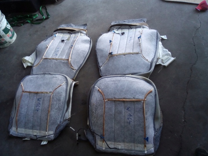 фото №8, Коврик нагревательная сиденья перед mercedes w251 w164 gl