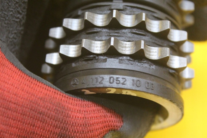 фото №6, Koło зубчатое грм mercedes w209 w203 clk 3.2 a1120521003