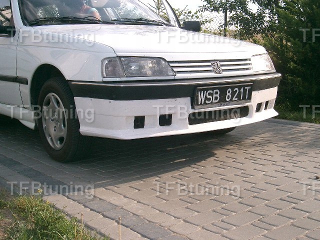 фото №3, Спойлер накладка бампера перед peugeot 405 tfb тюнінг
