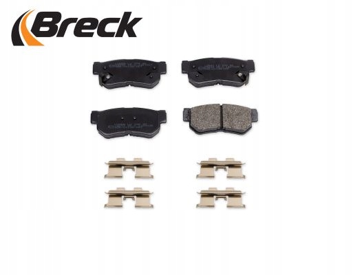фото №11, Breck 23543 00 704 10 комплект тормозные колодки тормозных,