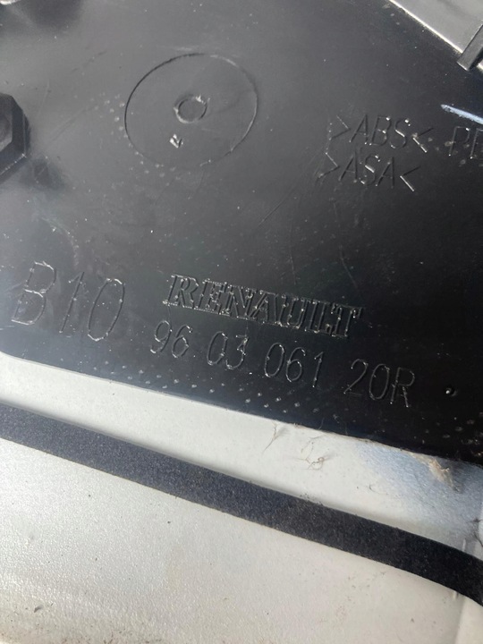 фото №9, Спойлер спойлер кришки багажника renault zoe ii рестайлінг dv369