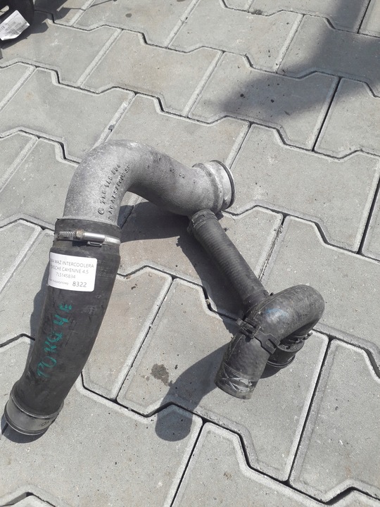 фото №1, Porsche cayenne 4.5 труба шланг интеркулер