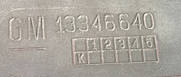 фото №9, Opel astra iv j gtc opc line спойлер накладка зад 13346640