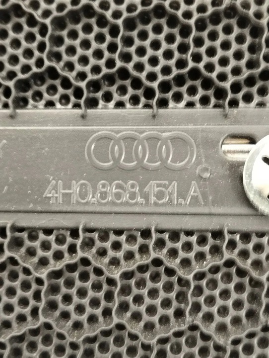 фото №9, Audi a8 s8 d4 4h 2012 маскувальна накладка динаміка низькочастотного 4h0868144