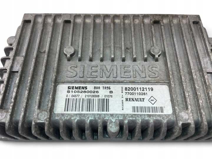 фото №8, Комп'ютер коробки кпп / коробка передач renault clio ii bb0/1/2_, cb0/1/2_ s105280026b
