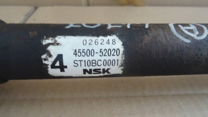 фото №8, Toyota yaris i рулевая рейка 4550052020