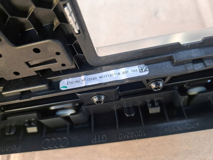 фото №10, Туннель панель средний dekor audi a6 c8 a7 4k 4k1864261c 4k1862533 4k1864261