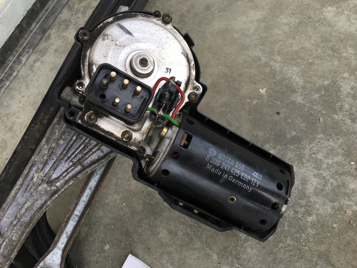 фото №8, Механізм двигунчик двірники передній скла mercedes w124 e-klasa 1993-