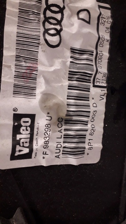 фото №6, Audi a3 8p0 отопитель комплектная 8p1820003d