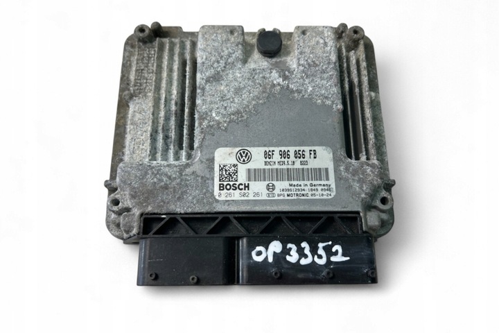 фото №1, Компьютер двигателя ecu vw passat b6 3c2 06f906056fb 2006