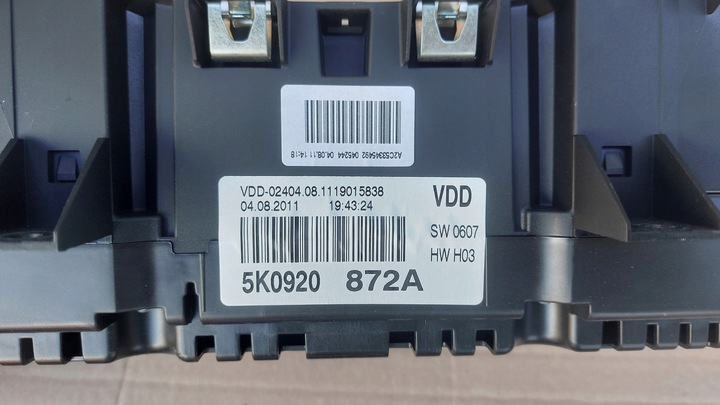 фото №7, Vw golf vi комп'ютер блок керування набір bsi 1.6 tdi cay 03l906023mq 5k0937086j