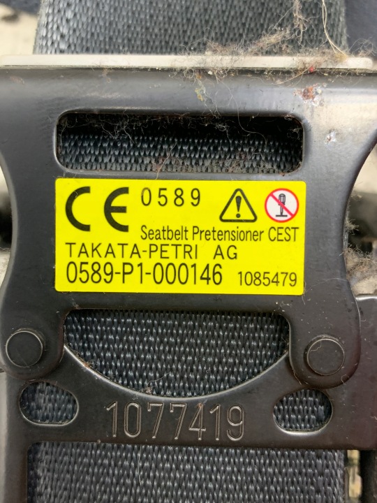 фото №5, Pas безпеки праве 0589-p1-000146 mazda cx5 cx-5 i 2012-2017