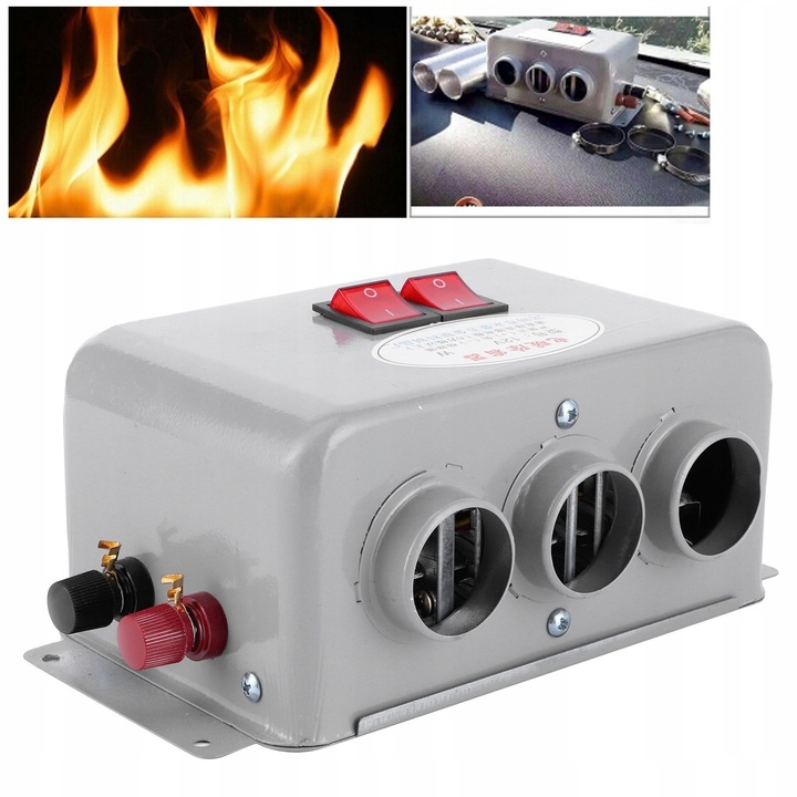 фото №15, Отопитель автомобильная 12v 200w радиатор