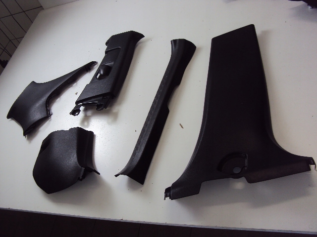 фото №2, Защитные накладки стоек обшивка правые toyota c-hr 19-