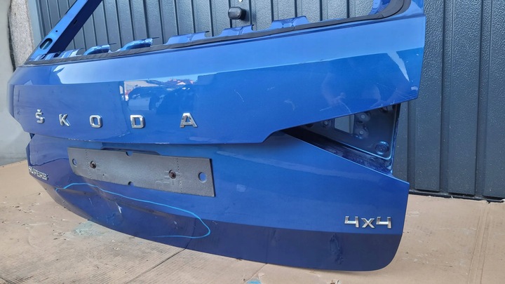 фото №7, Skoda superb iii 3v универсал 15- крышка багажника зад задняя fv