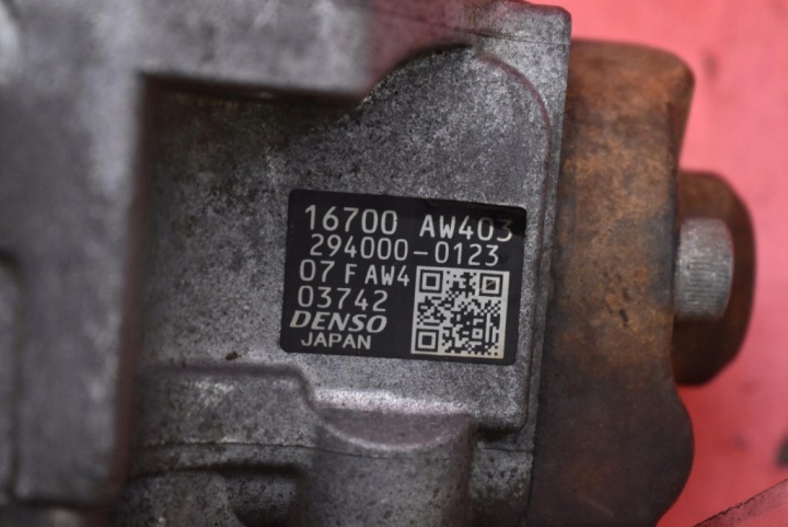 фото №6, Насос топливная рейка 294000-0123 nissan x-trail t30 2.2 dci 136 km рестайлинг 04-07