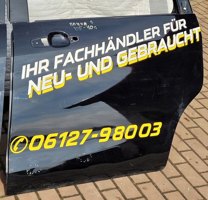 фото №6, Mazda 5 05-10 двері ліві перед + зад