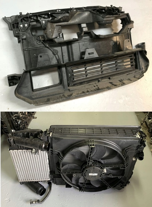 фото №1, Renault scenic iv 1.6 dci радиатор pas переднее жалюзи впуск 214819674r