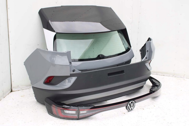 фото №9, Vw id4 pro зад бампер + кришка багажника + лампи лампа задній c2c2 la7c led