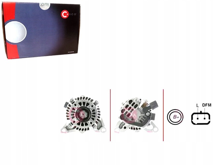 фото №1, Генератор 12v 70a casco cal35219as