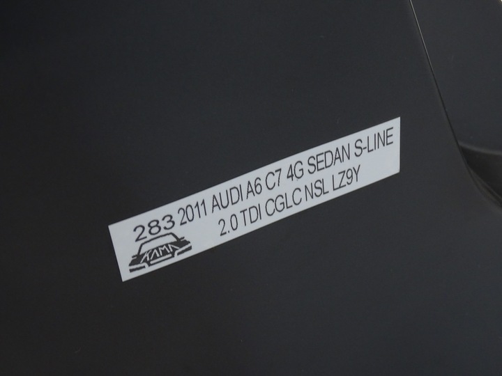 фото №16, Kpl бампер зад задній audi a6 c7 sedan s-line lz9y