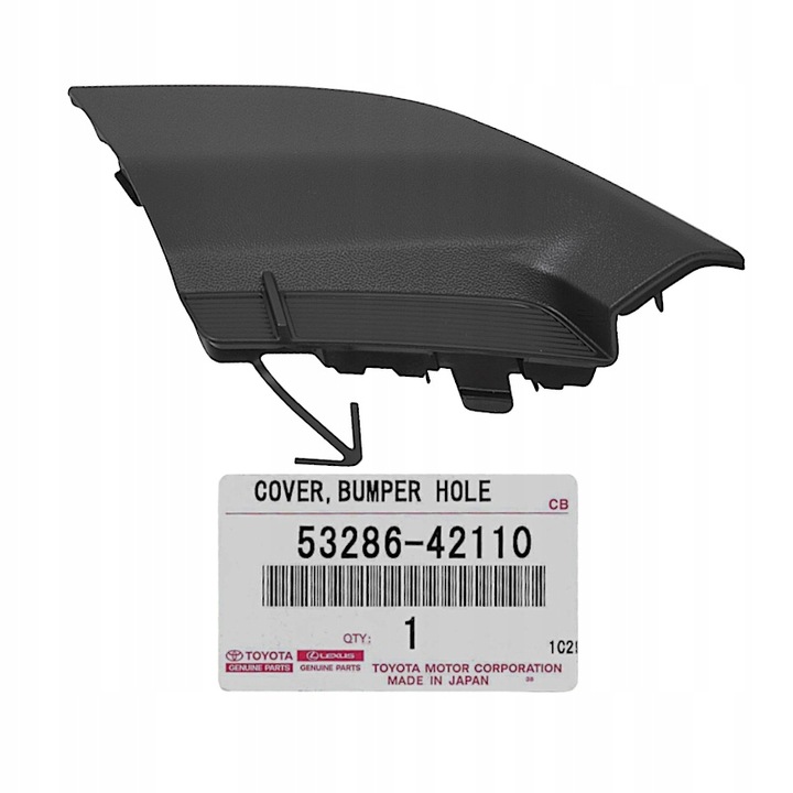 фото №1, Toyota rav4 заглушка кришка захист фаркоп буксирувальний перед ліва 53286-42110