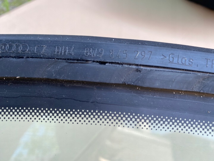 фото №9, Audi a4 b9 8w9 скло бокова кузовна ліва зад avant 8w9845297 оригінал