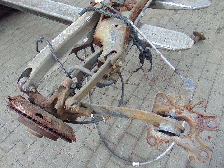 фото №15, Балка вісь підвішування зад saab 9-3 i 1998r- cabrio