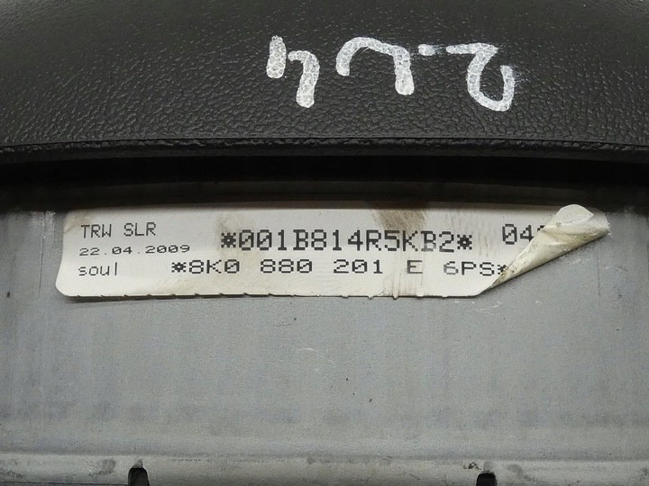 фото №8, Подушка подушка безпеки водія audi a4 b8 a5 8t 8k0880201e