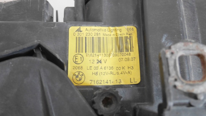 фото №9, Bmw e90 m3 e92 e93 m3 лампа лампи ксенон поворотний оригінал eu 7162142 7162141