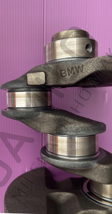 фото №7, Bmw wał колінчастий n43 n43b20a номінал hub90 e46 e90 e60 e81 e87 e88 e82