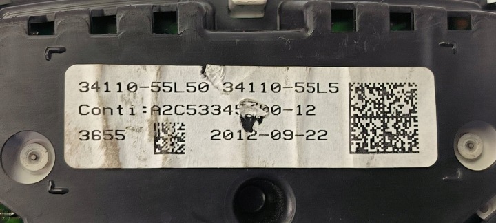 фото №7, Спідометр  панель приладів 34110-55l50 suzuki sx4