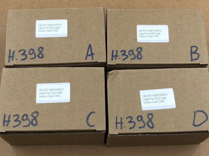 фото №9, Преобразователи laser жёлтый жёлтый свет drl do g22 g23 g82 2020- рестайлинг