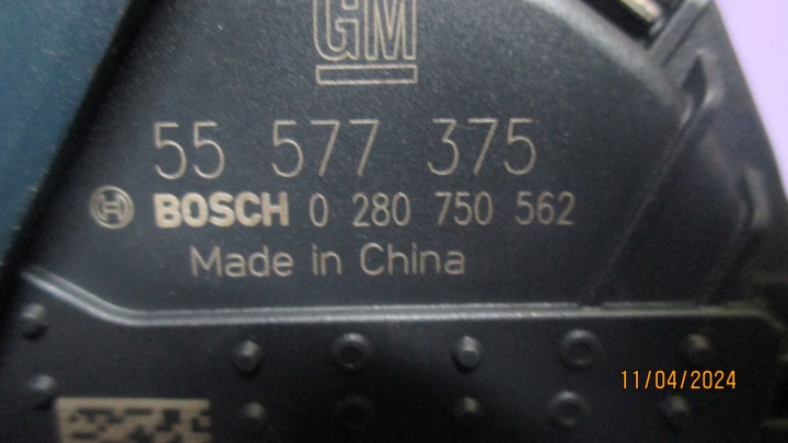 фото №5, Opel astra 09r 1.6 16v 116km z16xer 164tys 55577373 0280750562 дросельна заслінка