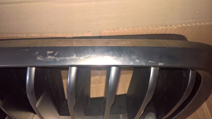 фото №11, Bmw x6 f16 б/у oem номер решётка впуск воздуха 7349393 решётка радиатора l 51137349393