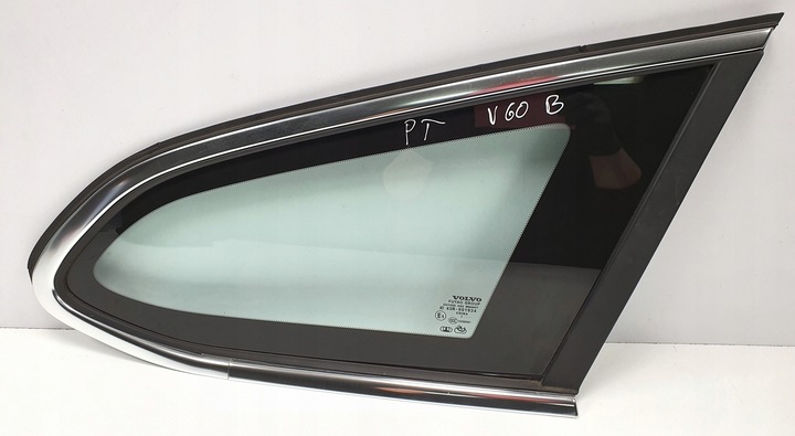 фото №1, Стекло кузовная правый зад двойная volvo v60 i