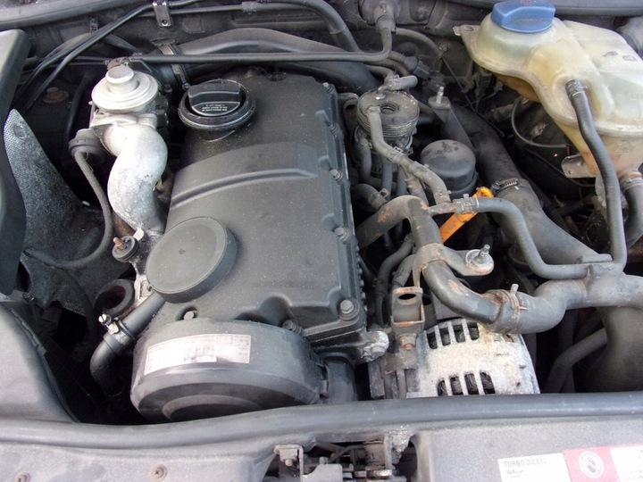 фото №1, Двигатель audi a4 b5 1.9 tdi ajm