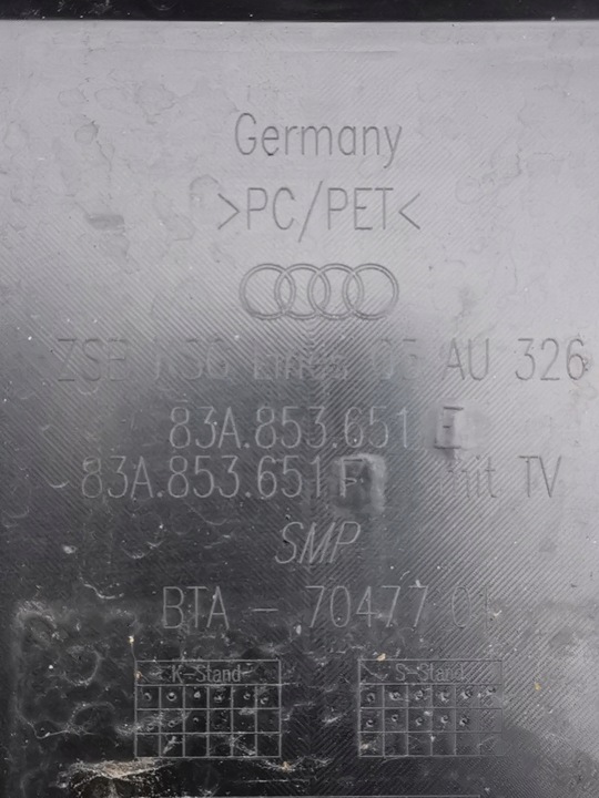 фото №13, Решітка решітка радіатора audi q3 ii 83a s-line 83a853651e