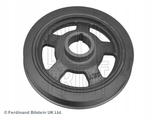 фото №2, Синий print adg06112 колесо ременное, wał коленчатый