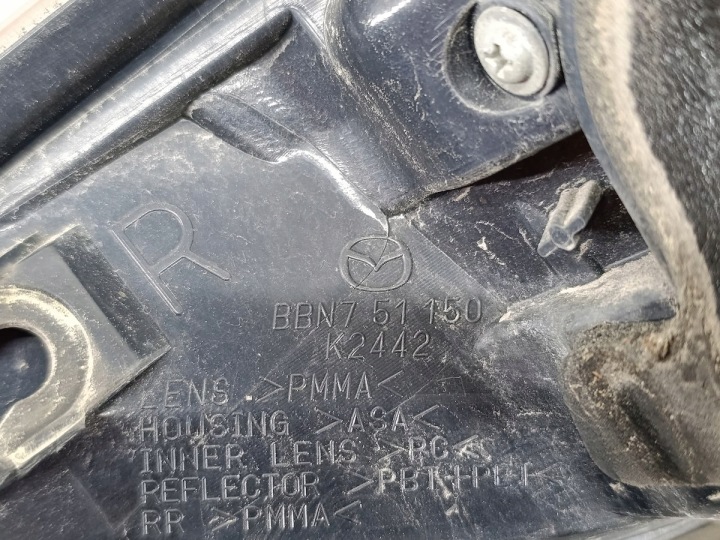 фото №9, Фара задняя правая mazda 3 ii bbn751150 хэтчбек