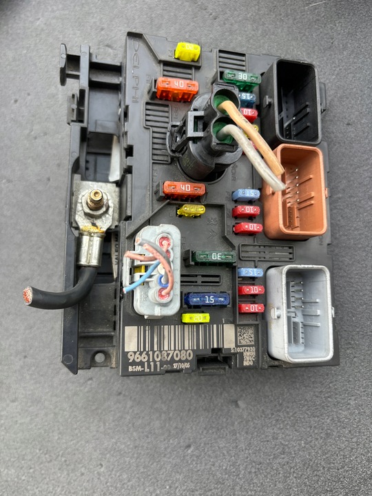 фото №1, Модуль bsm коробка запобіжників l11 9661087080 peugeot citroen