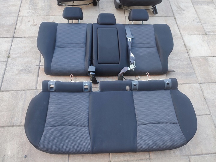 фото №10, Сидіння диван перед зад комплект з подушками подушка безпеки nissan qashqai ii j11